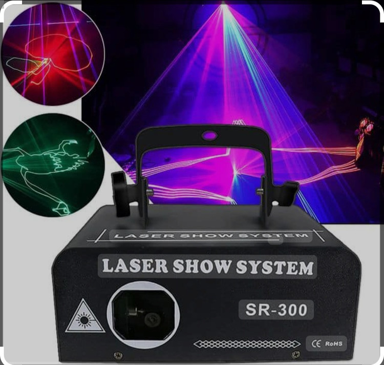 لیزرشو تک خروجی فول کالر sr300