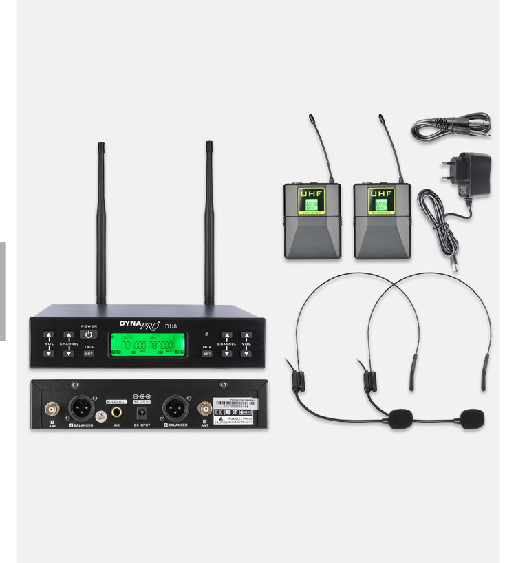 میکروفن بی سیم دایناپرو مدل u8